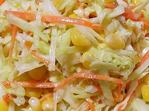 有機キャベツのコールスローサラダ